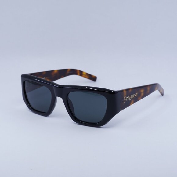 🕶️ New Saint Laurent SL740 004 Sunglasses - Black/Havana Frame - Picture 1 of 11